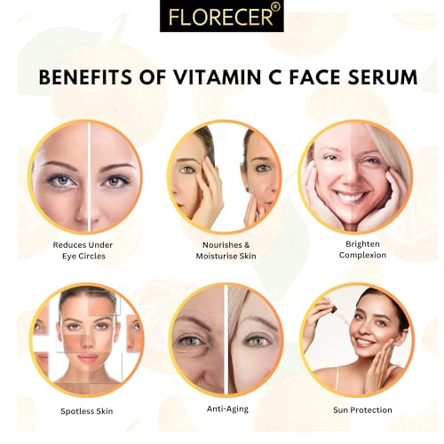 Image of Florecer Face Serum Vitamin C for Skin | Men & women | Dry Skin And Oily Skin- 15 ml