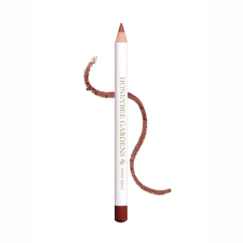 Honeybee Gardens Irresistible Lip Liner In Spice, color canela rosa, de larga duración, sin gluten, vegano, 0.04 onzas