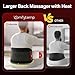 Comfytemp Infrarot Wärmegürtel Rücken Massagegerät mit 36Wh Akku,10 Wärmestufen 5 Vibrationmoden Kontrolle per Knopfdruck und App, 27X155cm Groß Kabellos Heizgürtel Abschaltautomatik Rückenwärmer XXL