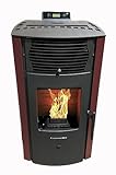 Comfortbilt Pellet Stove Small Wood Pellet Heater Pellet Stove Burgundy EPA 47 Lbs Hopper