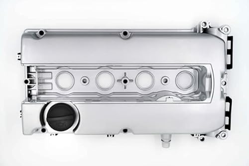 FORRIE Aluminum Valve Cover/Camshaft Rocker Cover Compatible with Select General Motors 1.6L/1.8l Engine for Chevrolet Cruze Sonic Aveo Trax OE fit #55564395 55558673
