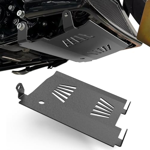 JERBOR Thickened Engine Chassis Skid Plate Fit for Harley Touring FLTRX FLHX and CVO FLTRXSTSE FLTRXSE FLHXSE 2024-up, Anti-Rust Durable Aluminum Alloy Lower Engine Chassis Protection Guard