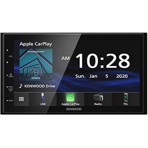 Kenwood DMX4707S 6.8" Digital Media Touchscreen Receiver w/Apple CarPlay and Android Auto Cover