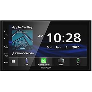 Kenwood DMX4707S 6.8″ Digital Media Touchscreen Receiver w/Apple CarPlay and Android Auto