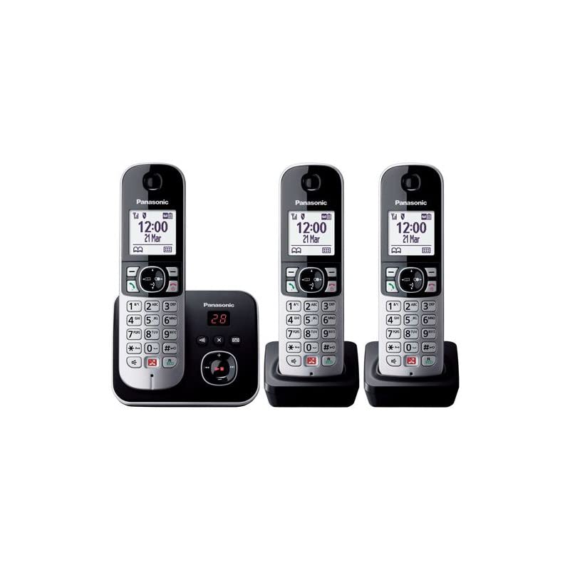 Téléphone sans fil Panasonic DECT TRIO REP BLOCAGE AUTO DES APPELS PUB