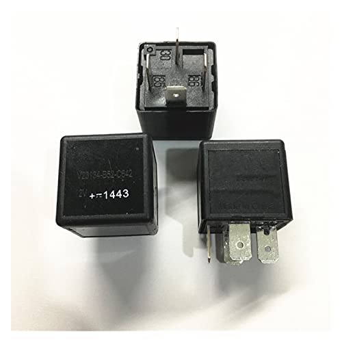 Relé automotriz V23134-B52-C642 12V de 4 pines para circuitos mecánicos y cajas de fusibles