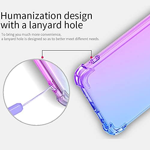 Miniatura 4 de Osophter Funda para Oneplus Nord N200 5G con 2 protectores de pantalla transparente esquinas reforzadas TPU absorción de golpes flexible para 1+Nord