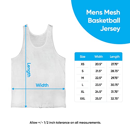 Mtv 90S Classic Shows Tank - Mens Iconic Mesh Tank Basketball Jersey (White, X-Large) #TOP6