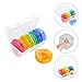 GOOHOCHY 21-Compartment Pill Box Daily Pill Organizer for Travel Plastic Dispenser