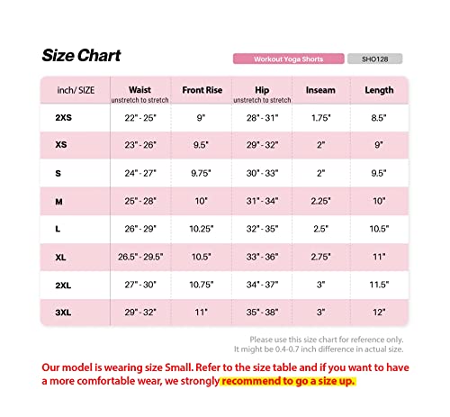 Always Women Workout Yoga Shorts - Premium Buttery Soft Solid Stretch Cheerleader Running Dance Volleyball Short Pants Black M #TOP6