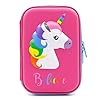 Formemory Etui, grote eenhoorn, pennenetui, met dubbele ritssluiting, mapje met leuke grappige ontwerpen