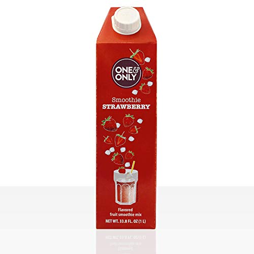One & Only Smoothie Strawberry Erdbeer 1l Cover