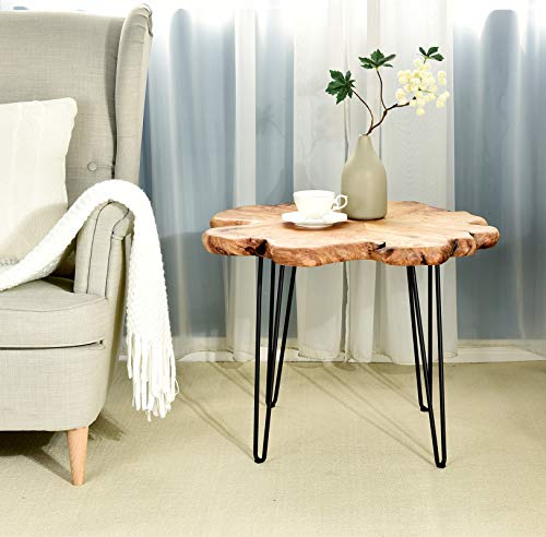 Welland 19" Satin Black Hairpin Metal Legs 1/2” Diameter Set Of 4 With Free Screws Use To Home Diy Projects For Furniture #TOP5