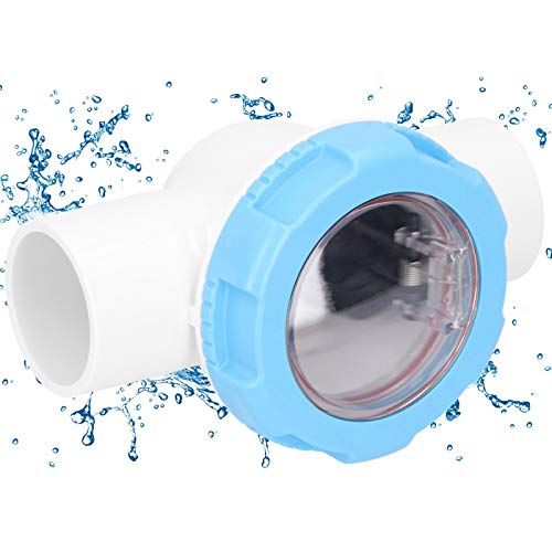 Visible Check Valve for Swimming Pool 2in Non Return Valve Prevents Backflow, Easy Installation, ABS+PVC Material - Image 4