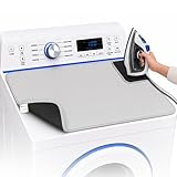 Handy Laundry Portable Ironing Mat - Easily Change Any Flat Surface into an Ironing Board. Features Silicone Slip Resistant Iron Rest to Safely Place Your Hot Iron. Easy to Take Along When Traveling.