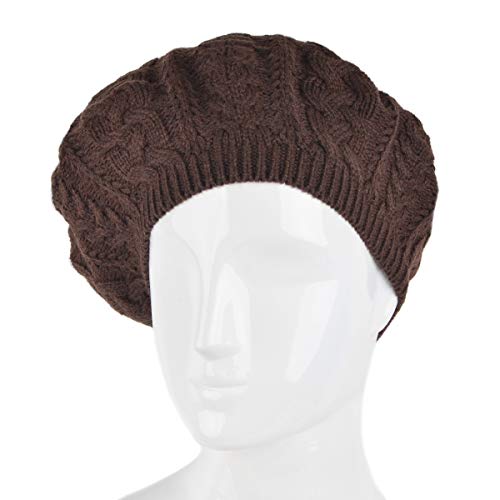 Image of Nollia Soft Knit Solid Color Beanie, Chic, and Lightweight Crochet Knitted Style Beanie Hat for Women, One Size Slouchy Hat