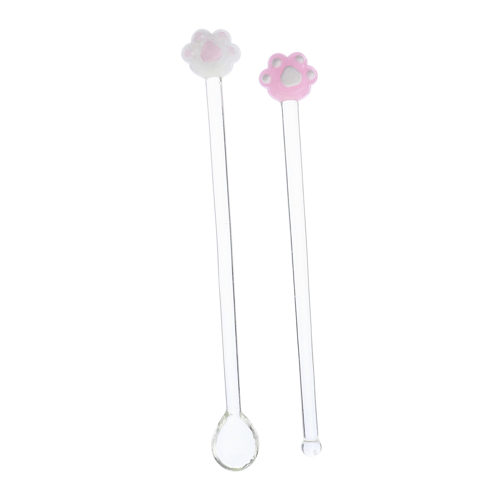 OFFSCH 1Set Premium Glass Swizzle Stick Creative Stirring Sticks for Cocktails Juice Wine Drink Stirrer for Home Bar Shop and Parties