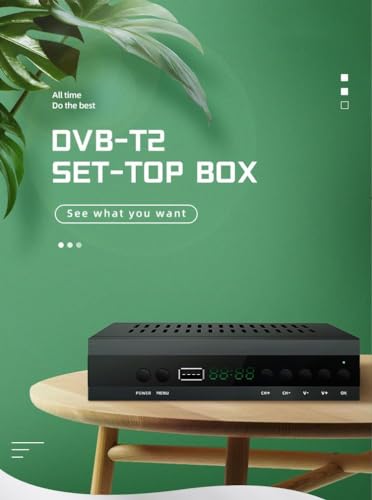 Miniatura 6 de 2025 Nuevo Español Tdt Decodificador Tv Dvb-T T2 H265 Hevc Fta Full Hd Pvr, Usb, Hdmi, Scart, Sintonizador De Tv Digital Terrestre, Receptor Digital De Alta Definición Full Hd 1080p