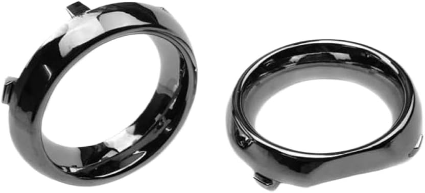 Fog Light Bezel Trim Set, 2 Pack, Compatible with Town & Country 3.6L V6 2011-2016, Driver and Passenger Side