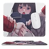 マウスパッド リコリス・リコイル 井ノ上たきな パンツ【ラバーマット デスクアクセサリー 耐久性】 滑り止め 擦り傷防止 防水 多機能 装飾 軽量 ファション アニメ柄 ゲーミングマウスパッド 25x30cm