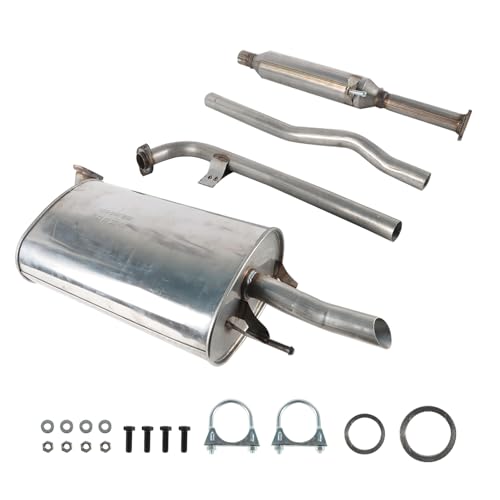 Exhaust System Muffler Resonator Pipe Kit Replacement Parts for Toyota Camry 2.4L 2002 2003 2004 2005 2006, EPA Compliant by Generic - Image 3