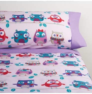 Game of Sheets Children Owl Cama de 90cm