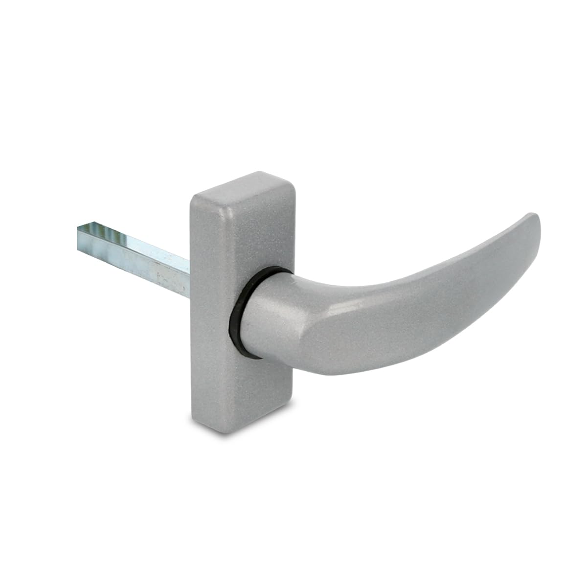 Amig 20421 - Delta Handle Lacquered Silver Piece, Silber, 121 x 72 mm