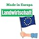 Landwirtschaft Auto Magnetschild – Olanmarp Robustes Magnet-Hinweisschild | UV-Beständig & wetterfest | Flexible Anbringung & rückstandslos entfernbar - ca. 20 x 5 cm - bis 190 km/h - Made in EU