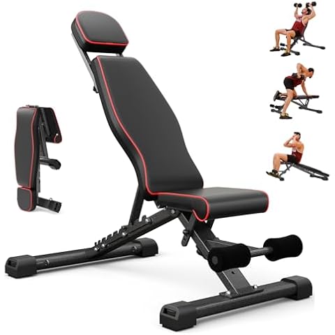 OUNUO Adjustable Weight Bench for Home Gym Cover