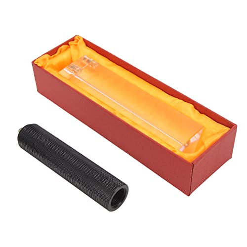 Yosoo Optical Glass Triangular Prism Colorful Transparent Physics Teaching Prism for Photography Events Creative Effects