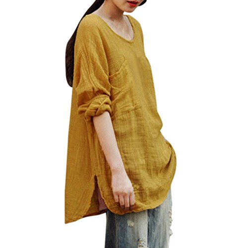 Preisvergleich Produktbild DOLDOA Tops Damen Oberteile Langarm Sweatshirt Pullover T-Shirt Bluse Übergroßer