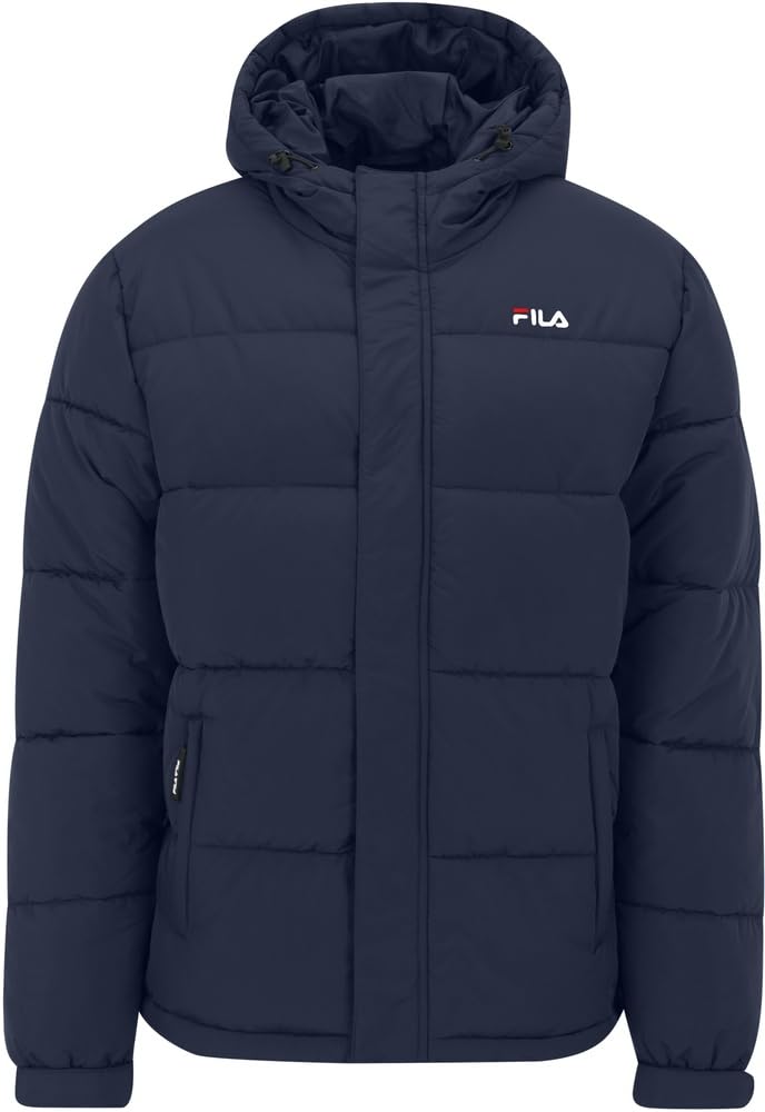 FILA Bensheim Padded Jacket veste rembourrée pour homme de couleur noire et taille M - 5