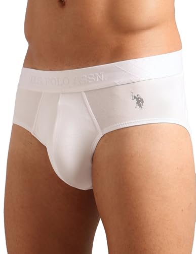 Image of U.S. Polo ASSN. Men's PB006 Bamboo Comfort Briefs for All-Day Freshness - Pack of 1