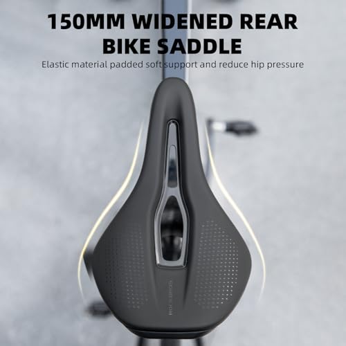 ROCKBROS Selim de bicicleta para homens e mulheres, leve, confortável, acessórios de assento de bici