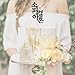 JJJ Design Custom Korean Name Wedding Cake Topper - Personalized Glitter Vinyl for All Ages and Occasions (결혼) Bridal shower Topper