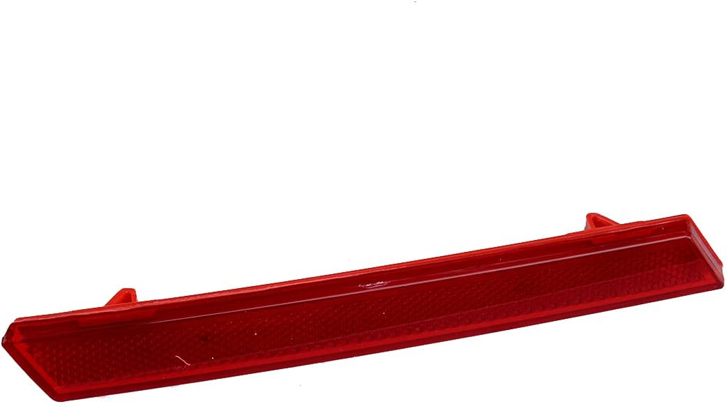 LETAOSK Left Rear Bumper Reflector Light Lamp Red Fit for Cadillac XTS 2013-2017