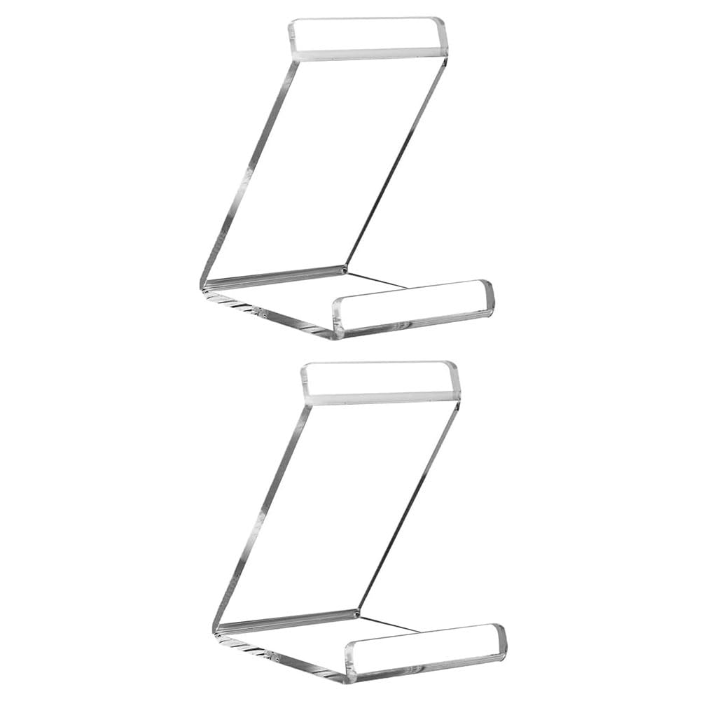 Osmond Record Display Stand -Clear Acrylic Now Playing LP Cover Holder for Desktop/Tabletop Music Album Storage for Music Lover