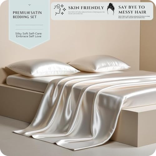 Image of Filbert Premium Satin Pillow Covers | Silky Satin Nights Where Comfort Meets Glamour | Best Gifting Collection - 18 inchx28 inch Inch - Copper