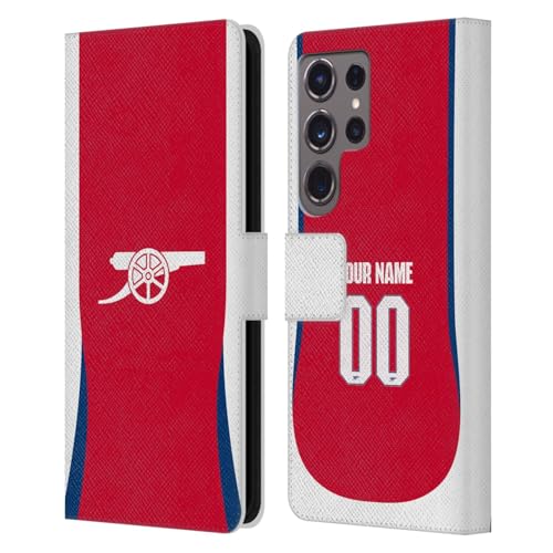 Coque Samsung S24 Ultra Arsenal FC et étui portefeuille cuir personnalisé