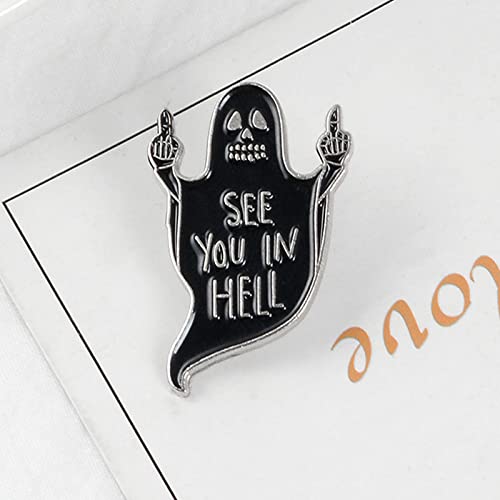 Image of Enamel Pins Cute Lapel Badge Funny Pins for Backpacks Hats Clothes Decorative, Men Women's Brooches Pins Gifts