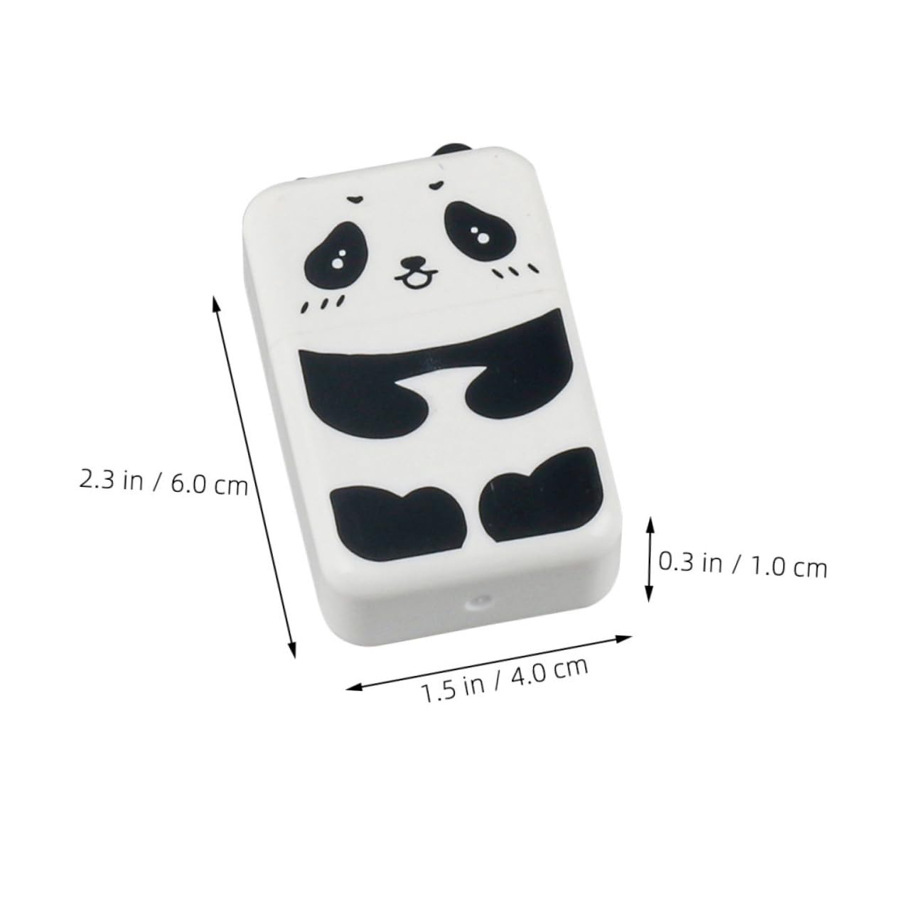 STOBOK 40pièces Gommes Créatives Forme De Panda Gomme Multifonction Pour Dessin Et Écriture Accessoire De Bureau Amusant