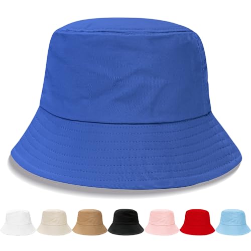 Image of NPQQUAN Bucket Hats for Men Women Packable Foldable Sun Hats for Women Beach Travel Cap