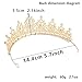 Pink Crown Tiara for Women Queen Crown Rhinestone Wedding Crowns Birthday Tiara Women's Hair Accessories Costume Party Halloween Decor Prom Gifts (Gold pink B)