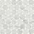 Bedrosians Monet Honed Marble Mosaic Tile 11.5" x 11.75", White Carrara (5-Pack, 4.69 SF)