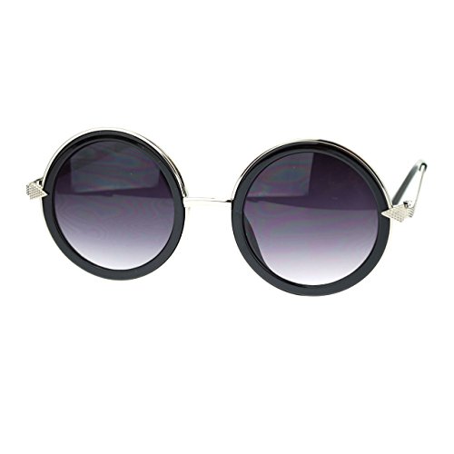JuicyOrange Womens Vintage Round Circle Frame Sunglasses Arrow Design2