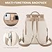 LOVEVOOK Backpack Purse for Women,Small Backpack for Women for Travel Work,Cute Backpack Daypack With Anti-theft Pocket,14 Inch Fashion Ladies Backpack for Daily College Shopping
