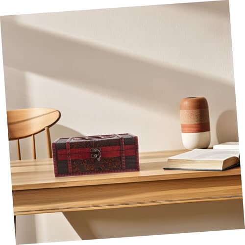 Boîte à mouchoirs en bois pour cacher les emballages jetables laids - 6