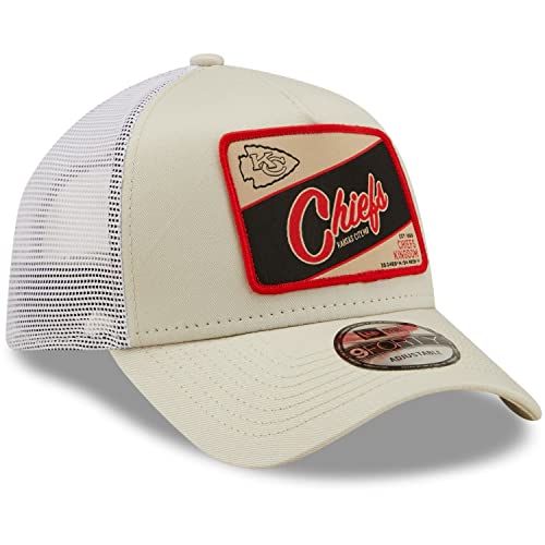 New Era A Frame Trucker Cap Kansas City Chiefs Stone - vue 3