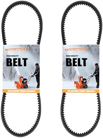 954-0430 754-0430 Snow throwers Auger Drive Belt for MTD Or CUB Cadet Kevlar Snowblower Replacement Parts 754-0430A 954-0430A 954-0430B 954-0430c- (2 Pack)