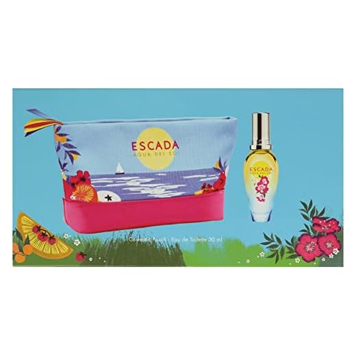 Escada Agua del Sol Eau de Toilette Vaporisateur/Spray set för kvinnor 30 ml